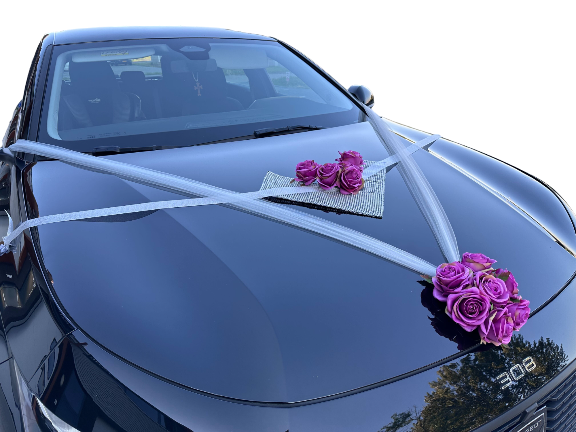 Auto-Hochzeitsschmuck Motorhaube - CATRINA