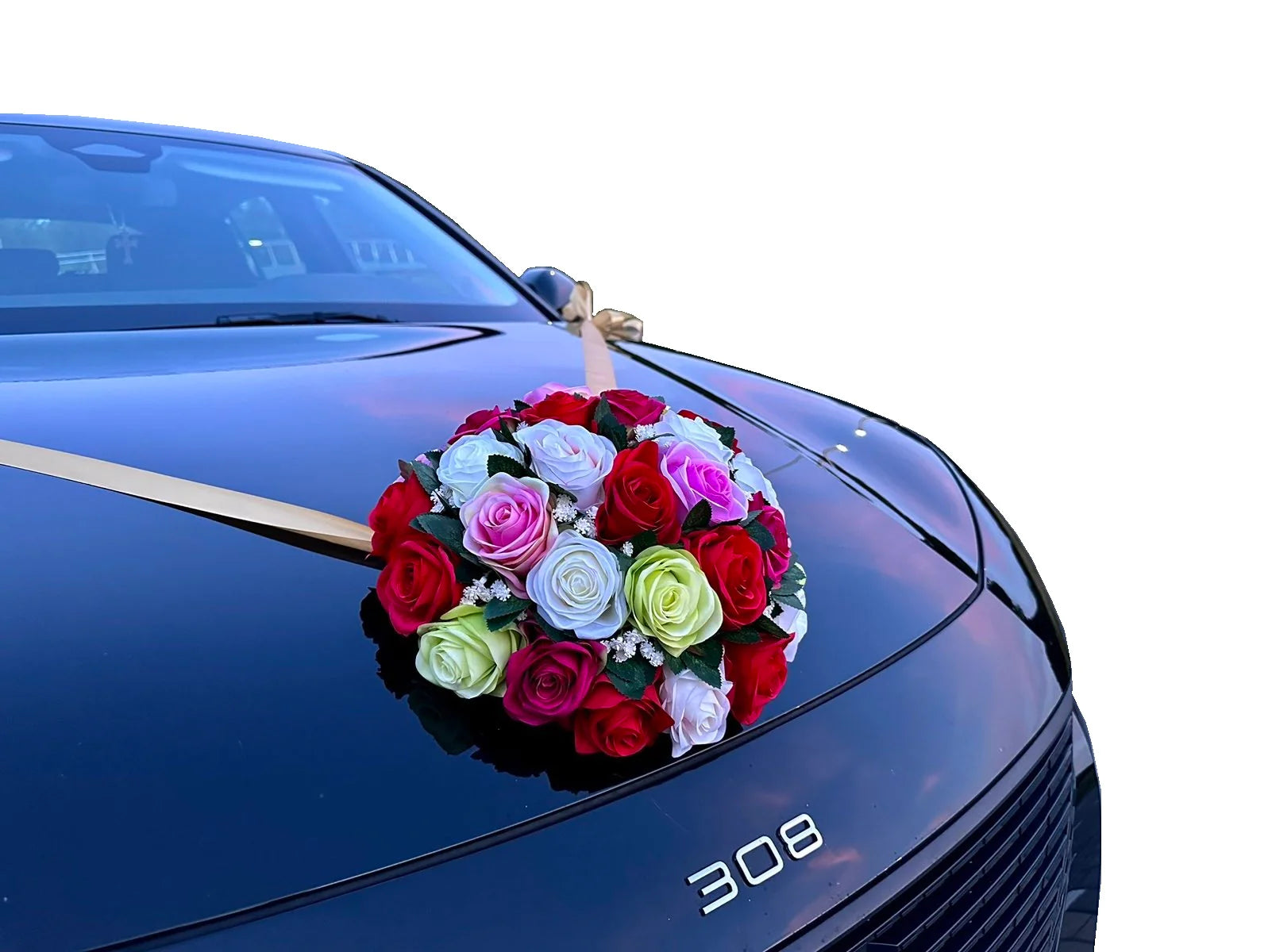 Auto-Hochzeitsschmuck Motorhaube - RIA