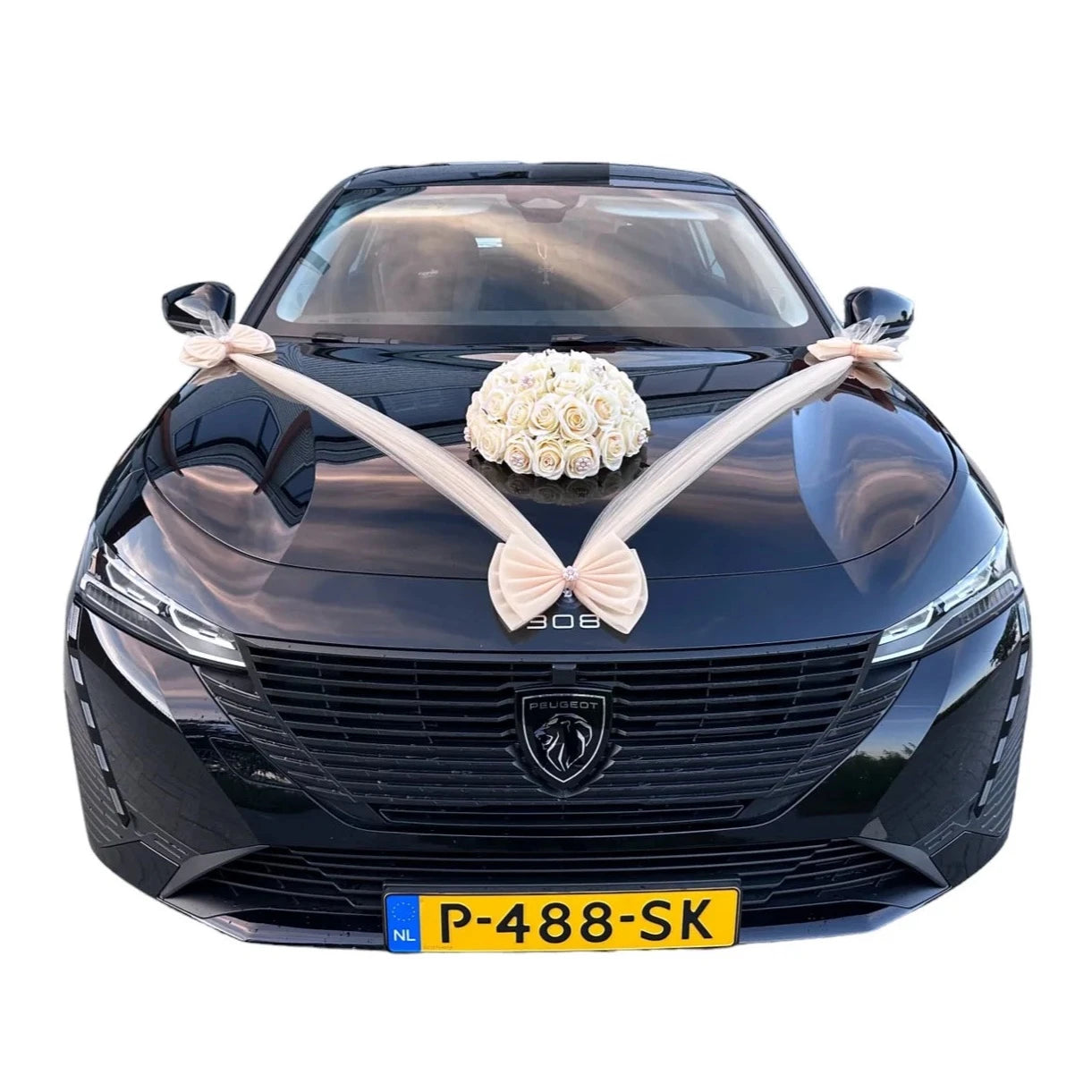 Auto-Hochzeitsschmuck Motorhaube - SUSANA