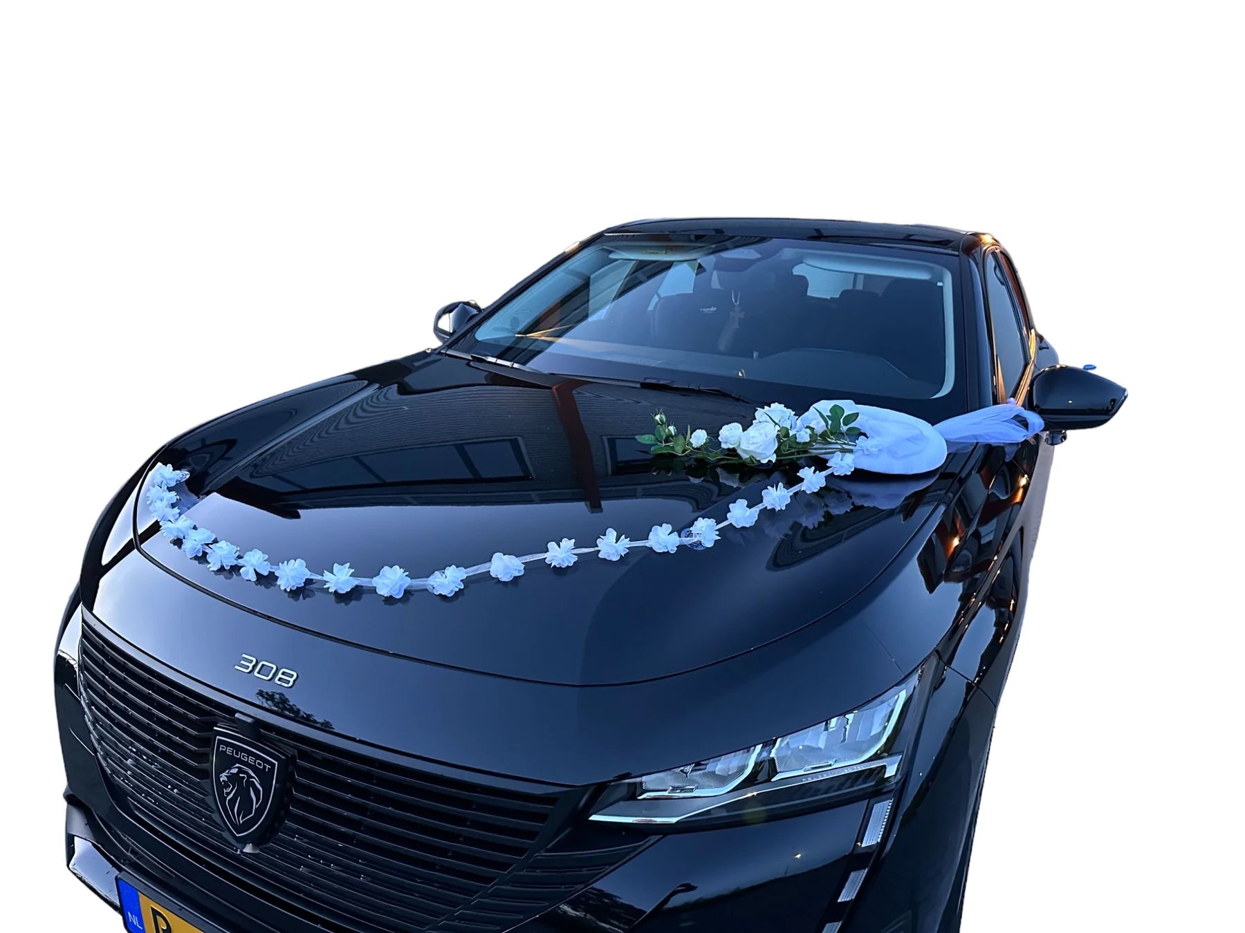 Auto-Hochzeitsschmuck Motorhaube - THERESA