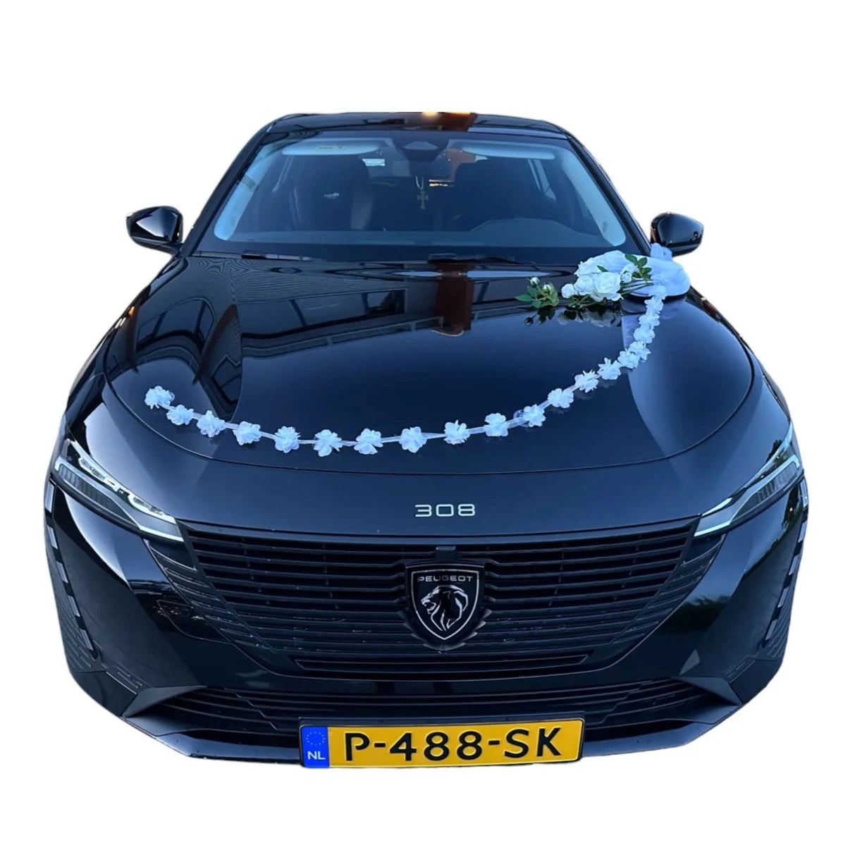 Auto-Hochzeitsschmuck Motorhaube - THERESA