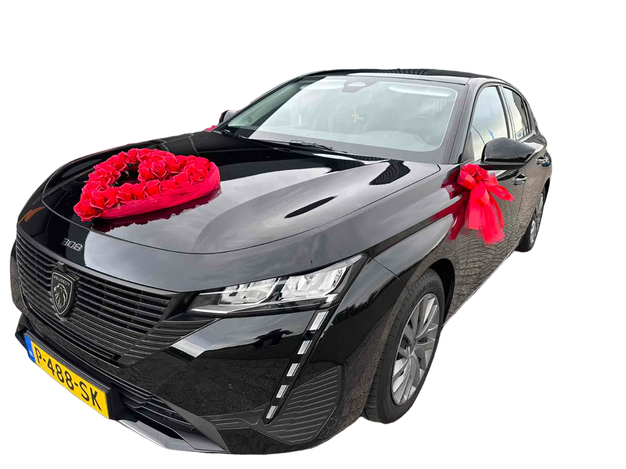 Auto-Hochzeitsschmuck Motorhaube - VALENTINA