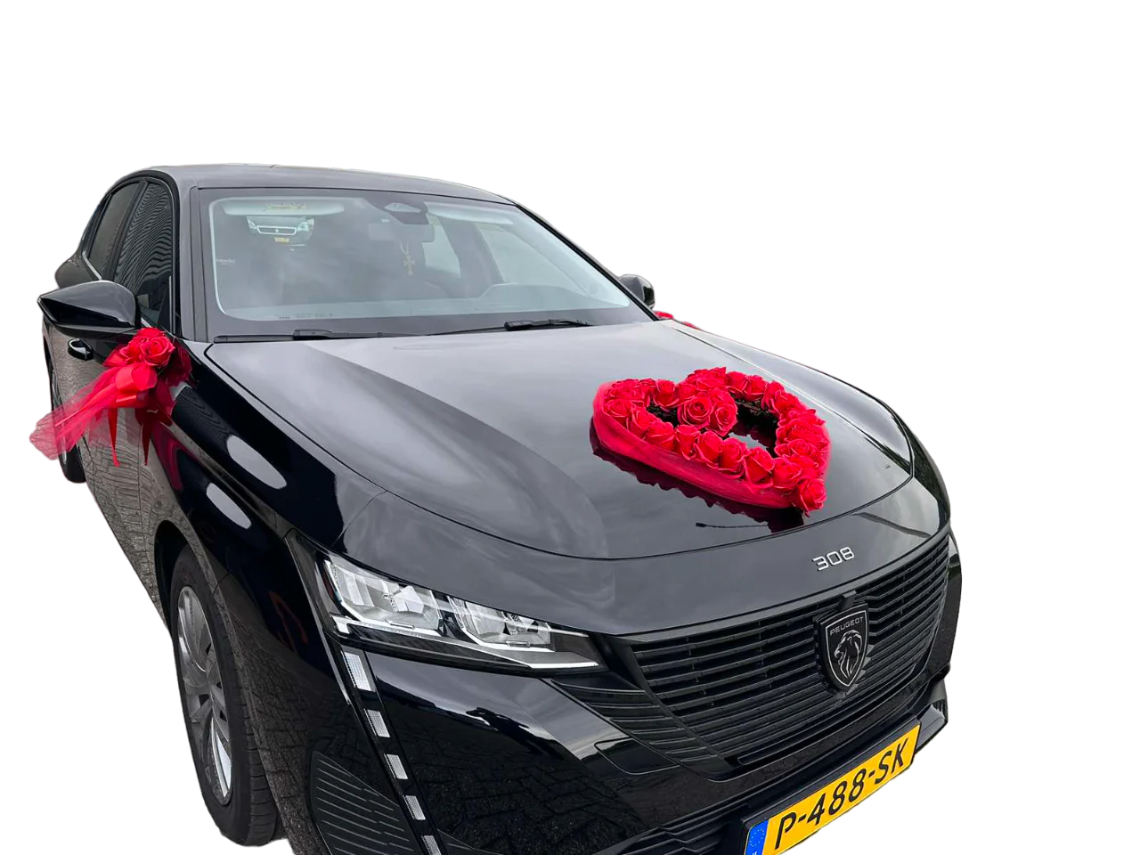 Auto-Hochzeitsschmuck Motorhaube - VALENTINA