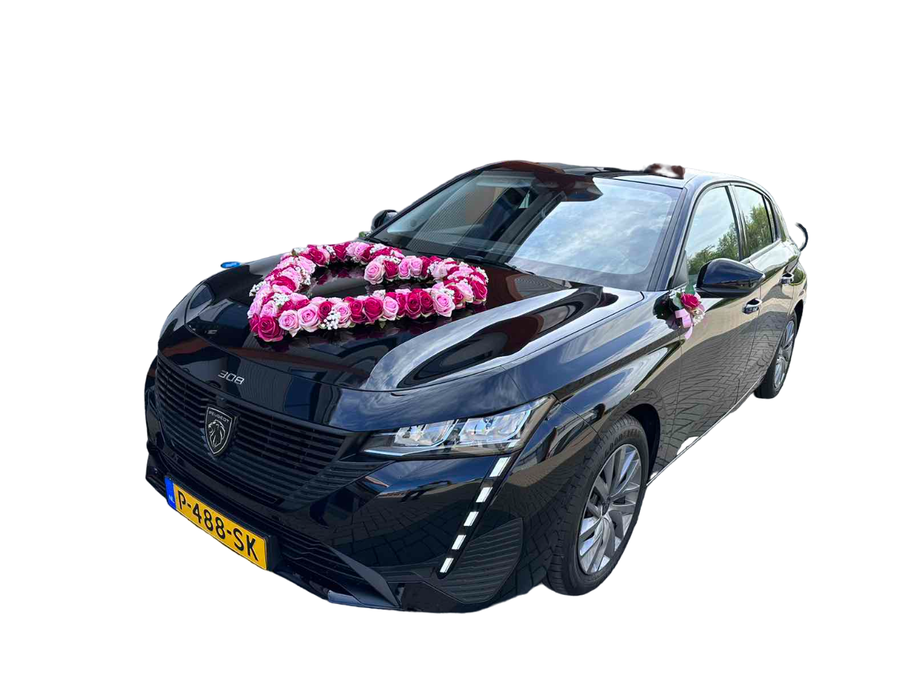 Auto-Hochzeitsschmuck Motorhaube - LAIDA