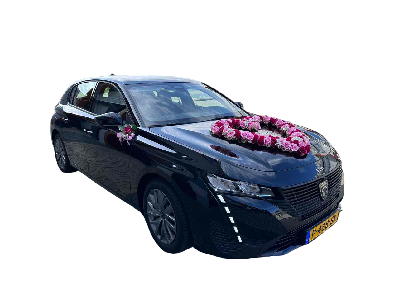 Auto-Hochzeitsschmuck Motorhaube - LAIDA