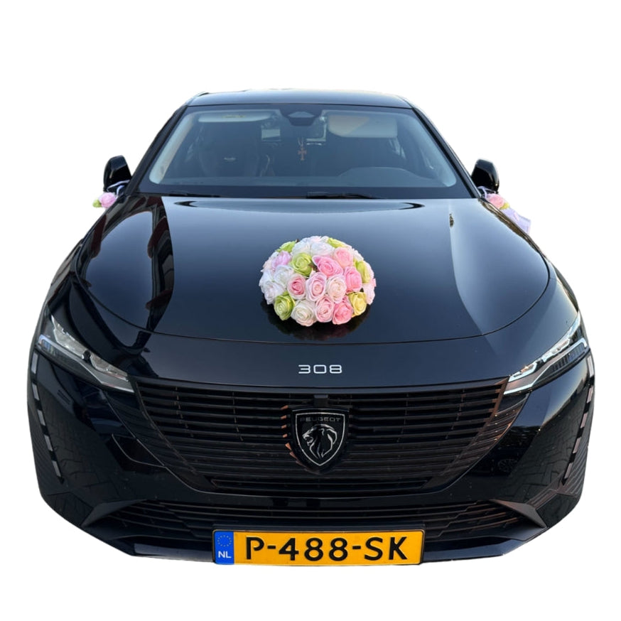 Auto-Hochzeitsschmuck Motorhaube - YVONNE