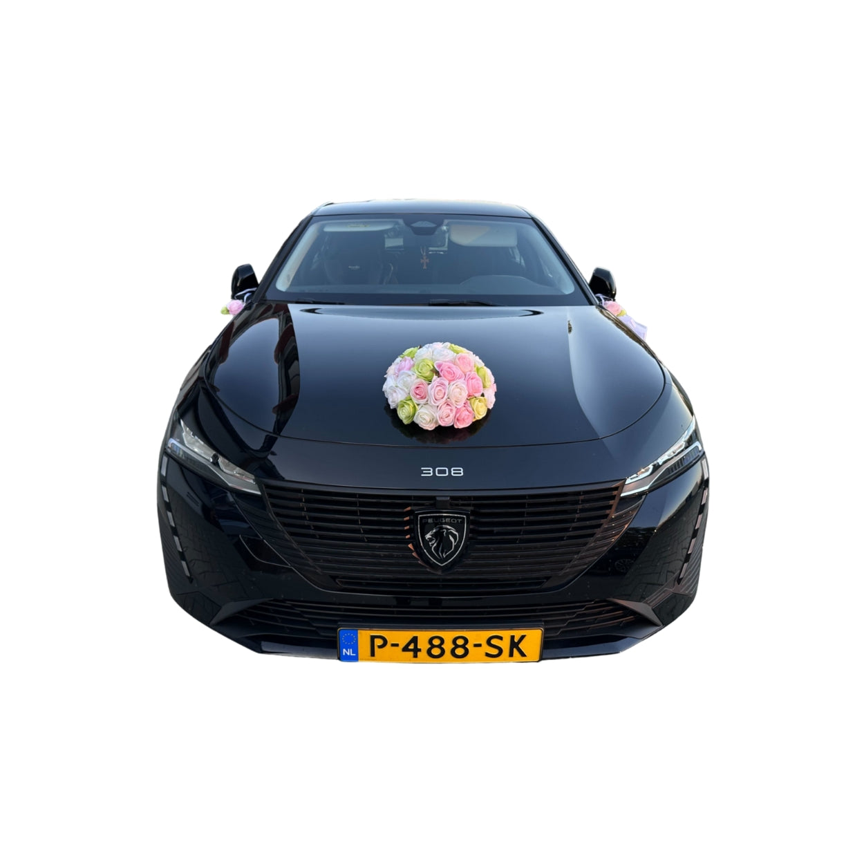 Auto-Hochzeitsschmuck Motorhaube - YVONNE