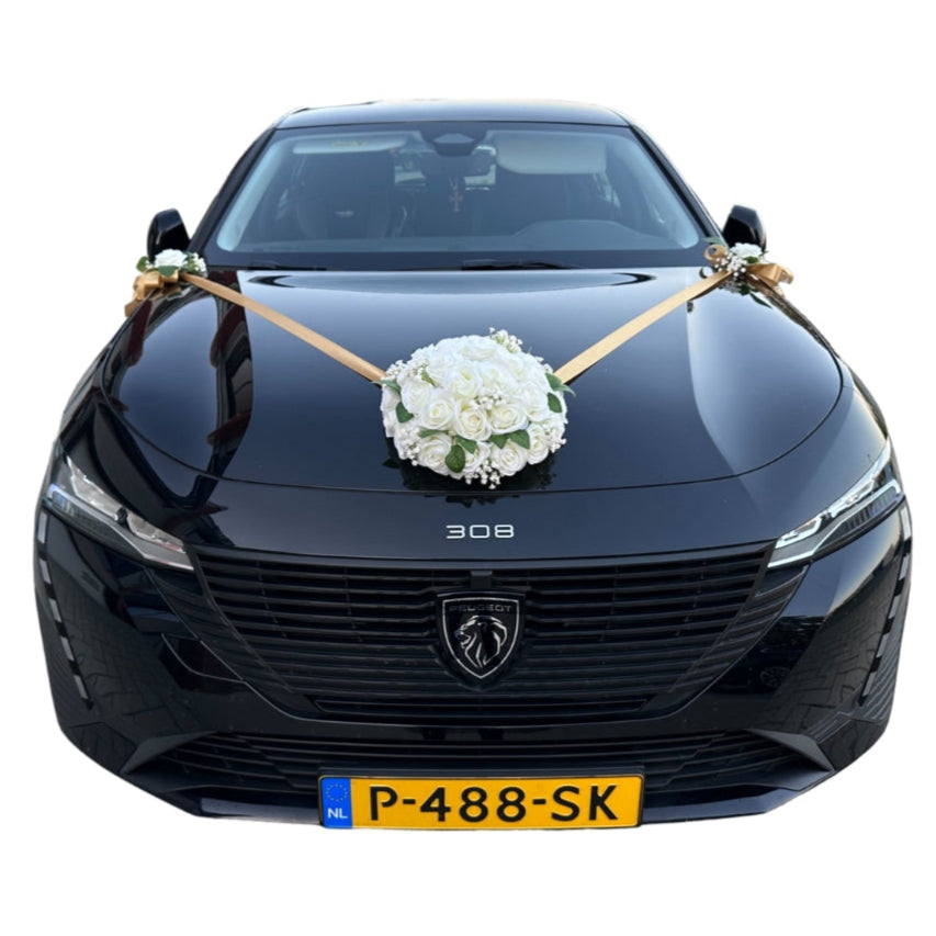 Auto-Hochzeitsschmuck Motorhaube - ZAHANA