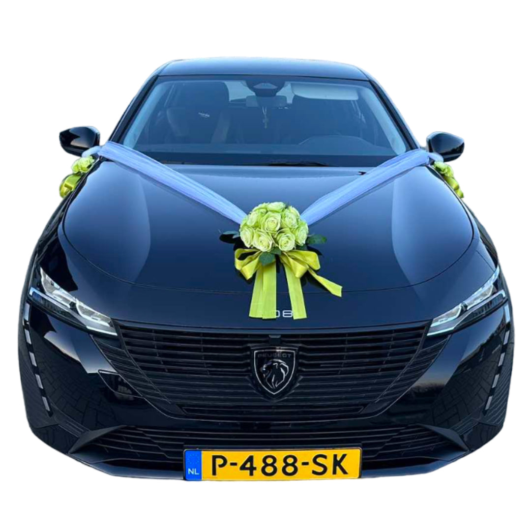 Blumengesteck für die Motorhaube - Nicole Lime