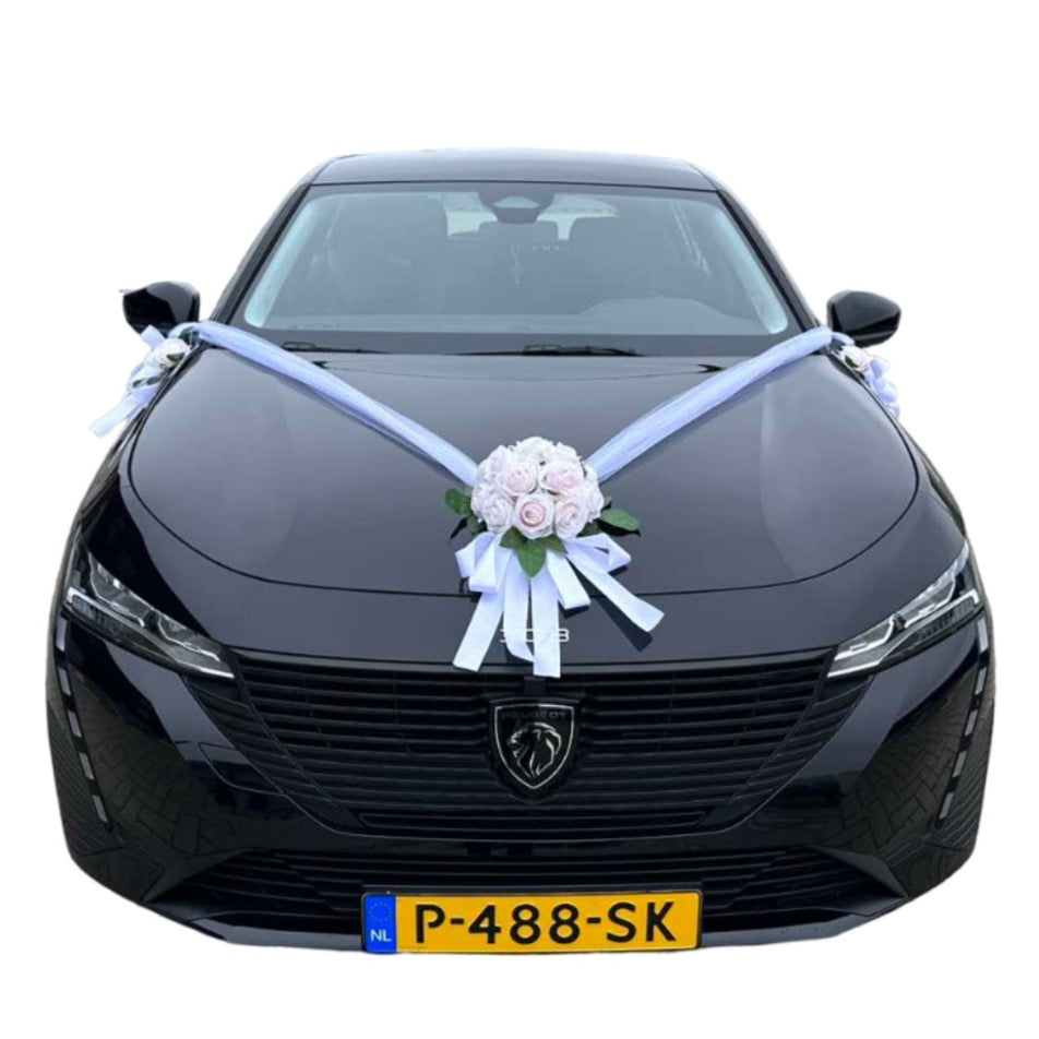 Blumengesteck für die Motorhaube - Nicole Puderrosa