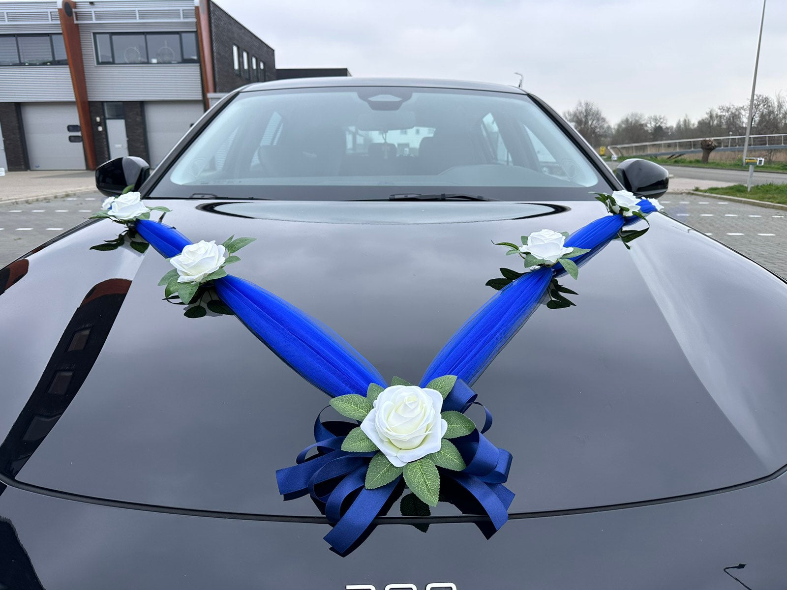 Auto-Hochzeitsschmuck Motorhaube - CELIA
