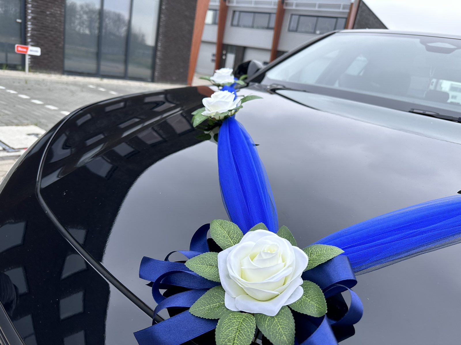 Auto-Hochzeitsschmuck Motorhaube - CELIA