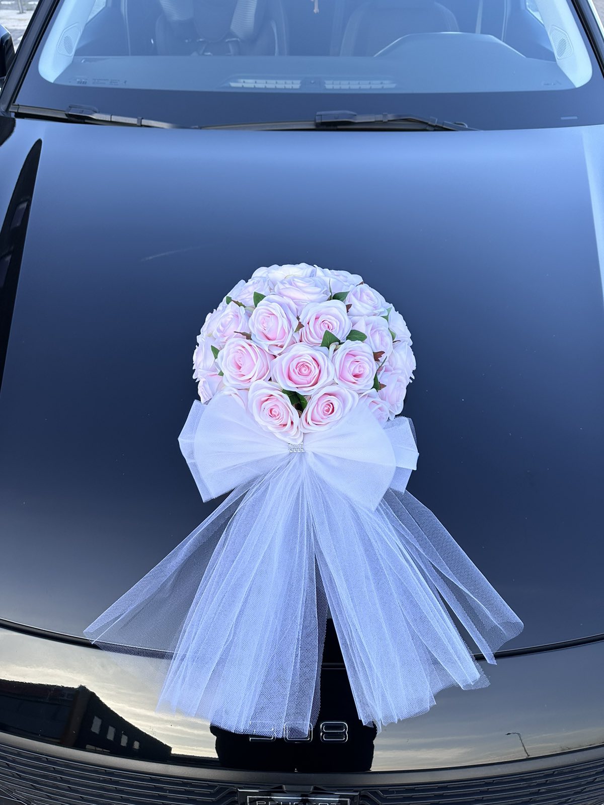 Auto-Hochzeitsschmuck Motorhaube - MILEY