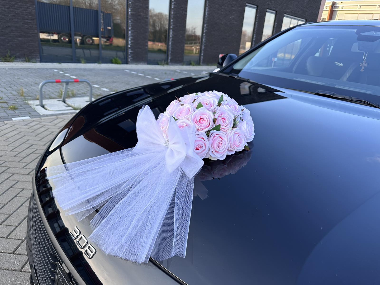Auto-Hochzeitsschmuck Motorhaube - MILEY