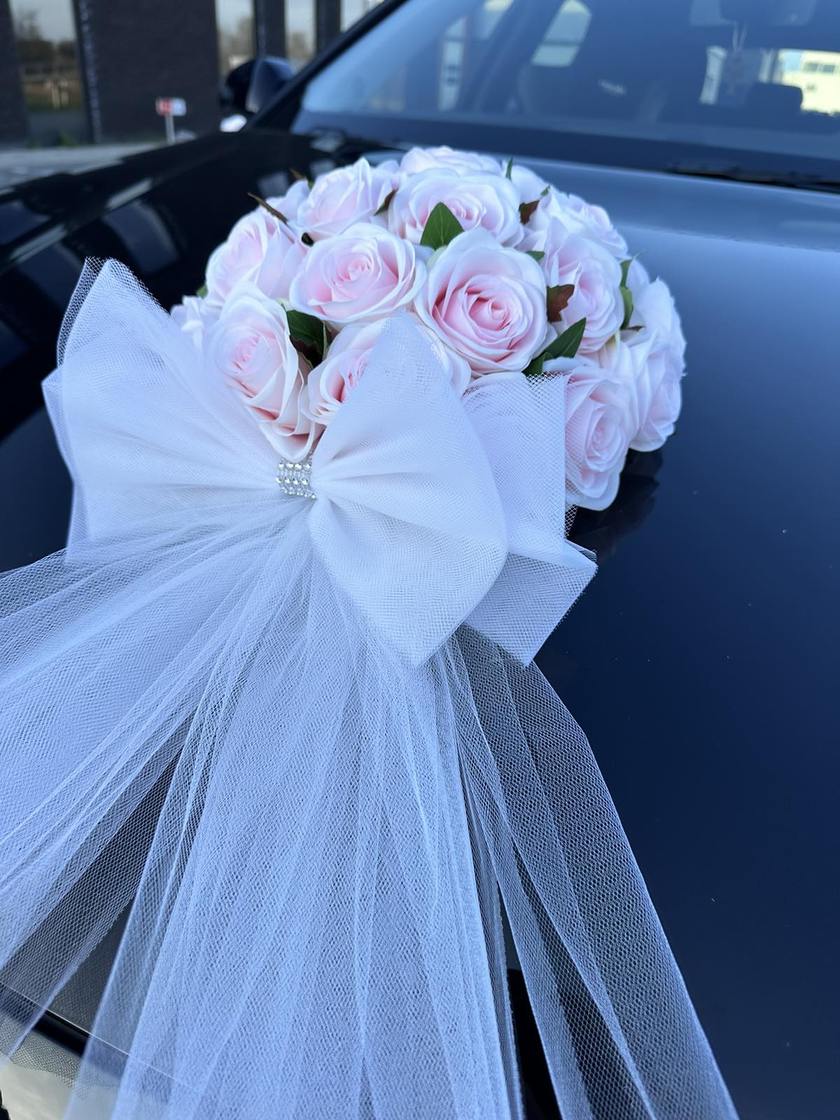 Auto-Hochzeitsschmuck Motorhaube - MILEY