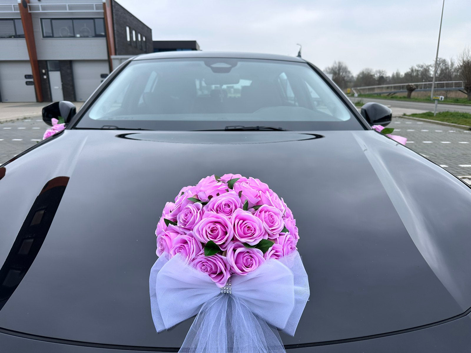 Auto-Hochzeitsschmuck Motorhaube - REBECCA