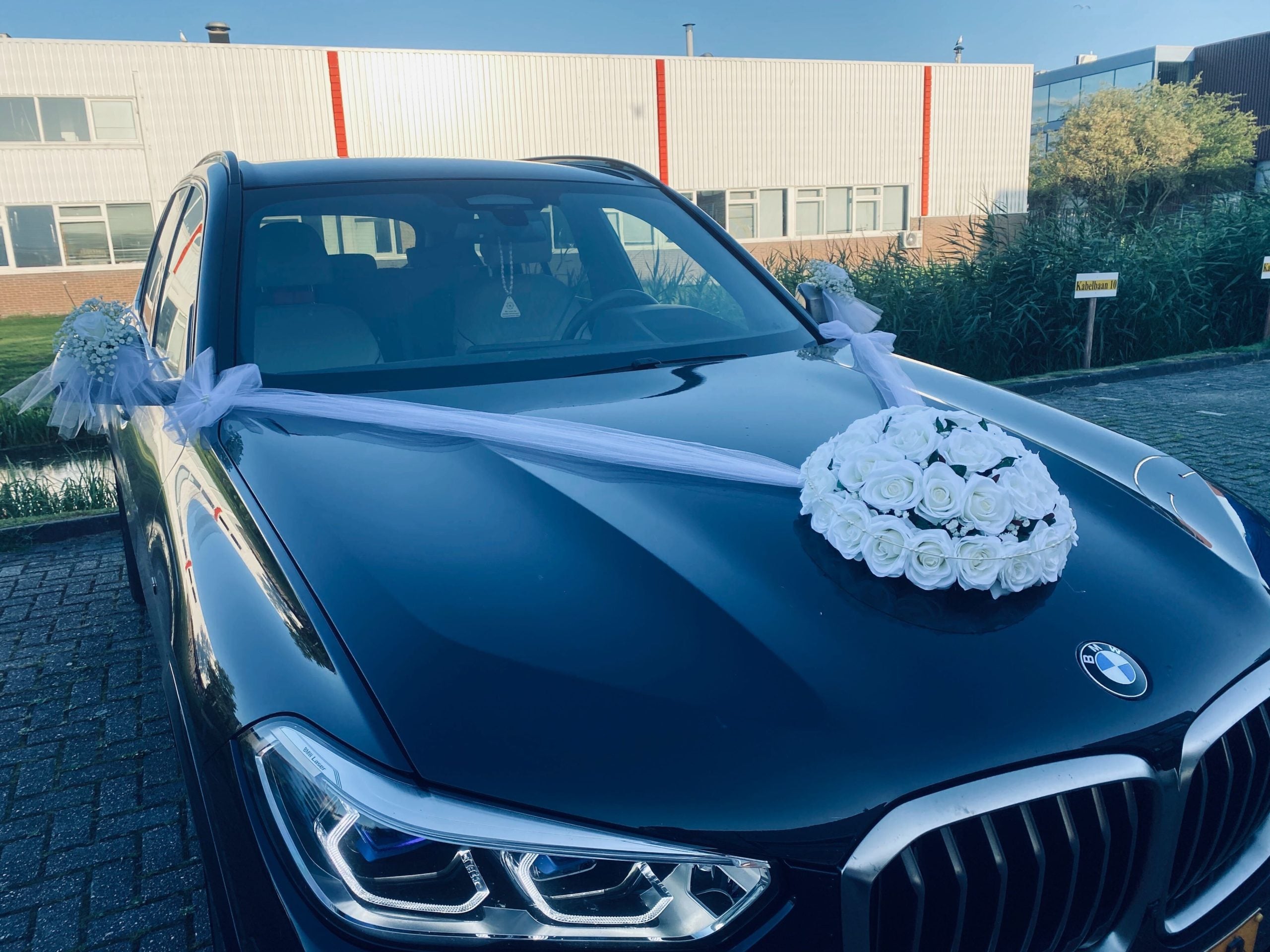 Auto-Hochzeitsschmuck Motorhaube - SANTE