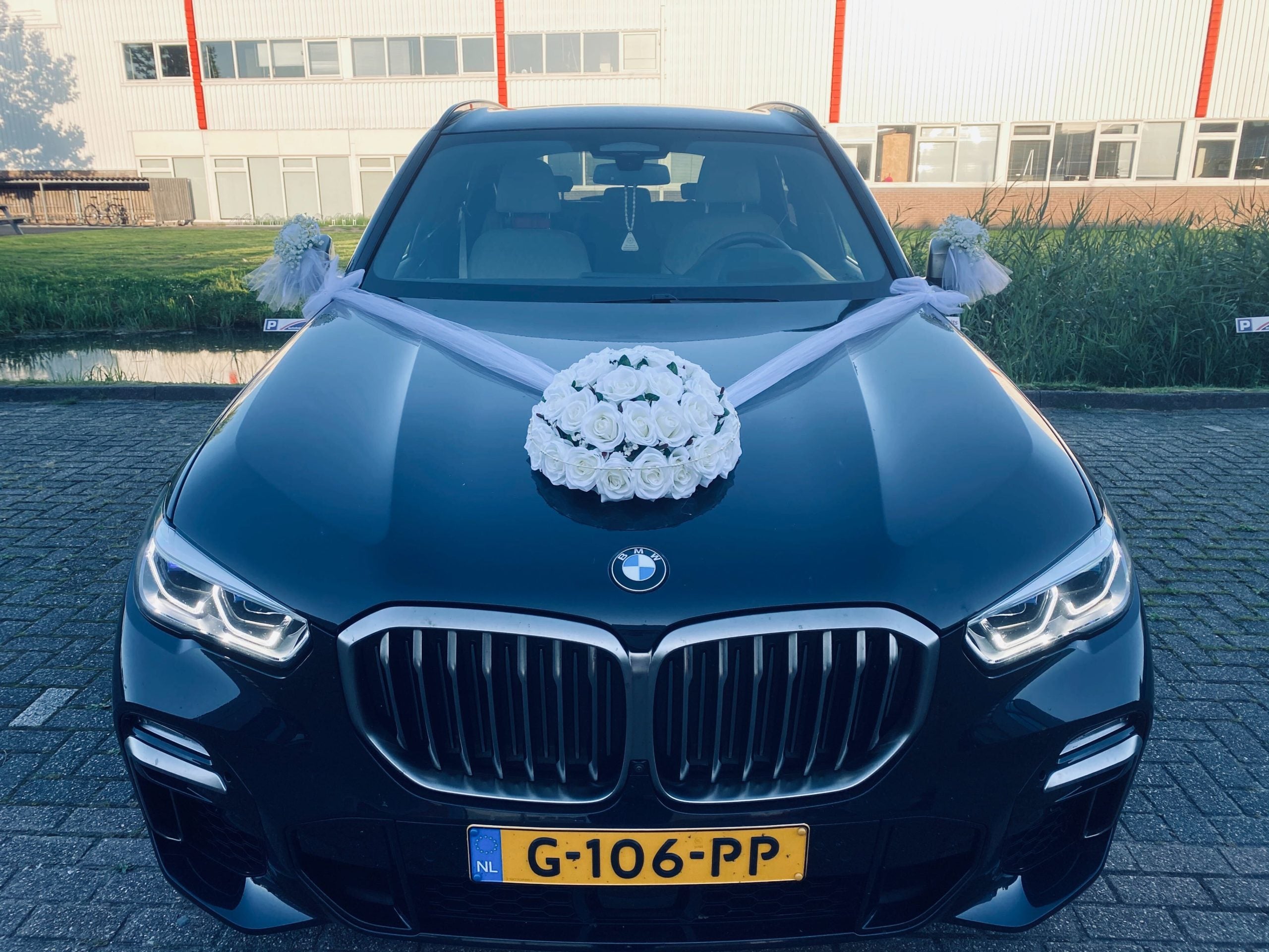 Auto-Hochzeitsschmuck Motorhaube - SANTE