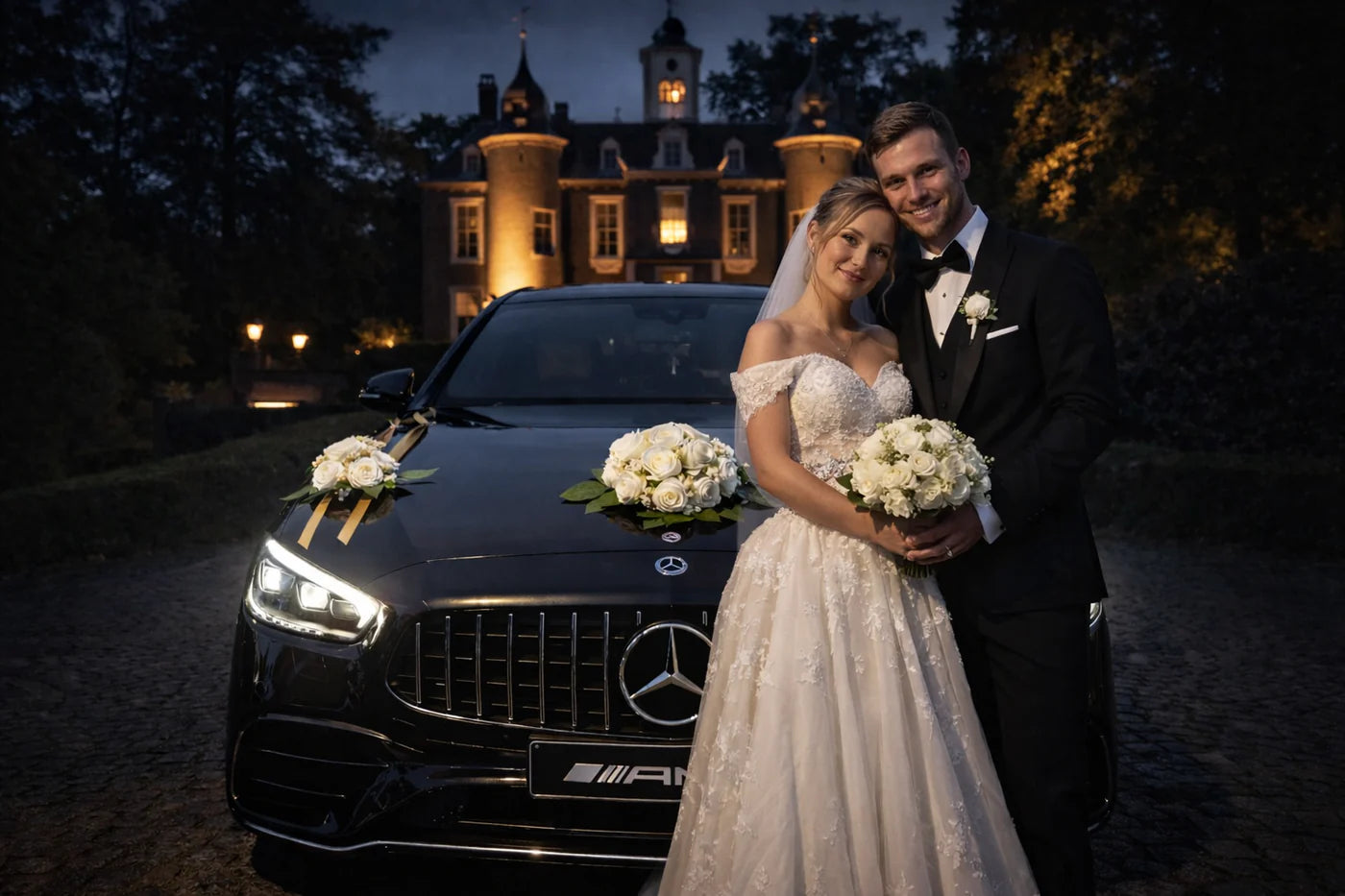 Auto-Hochzeitsschmuck Motorhaube - ELISABETH