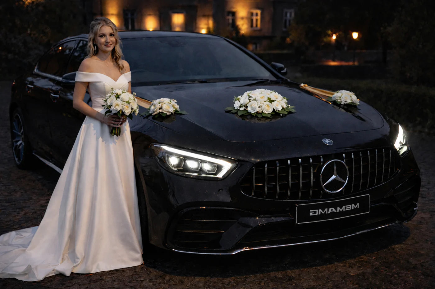 Auto-Hochzeitsschmuck Motorhaube - ELISABETH