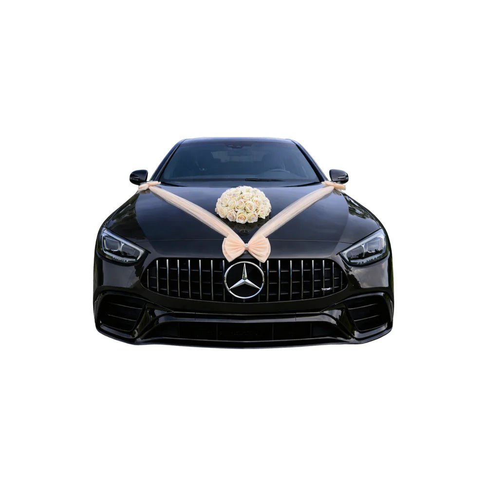Auto-Hochzeitsschmuck Motorhaube - SUSANA