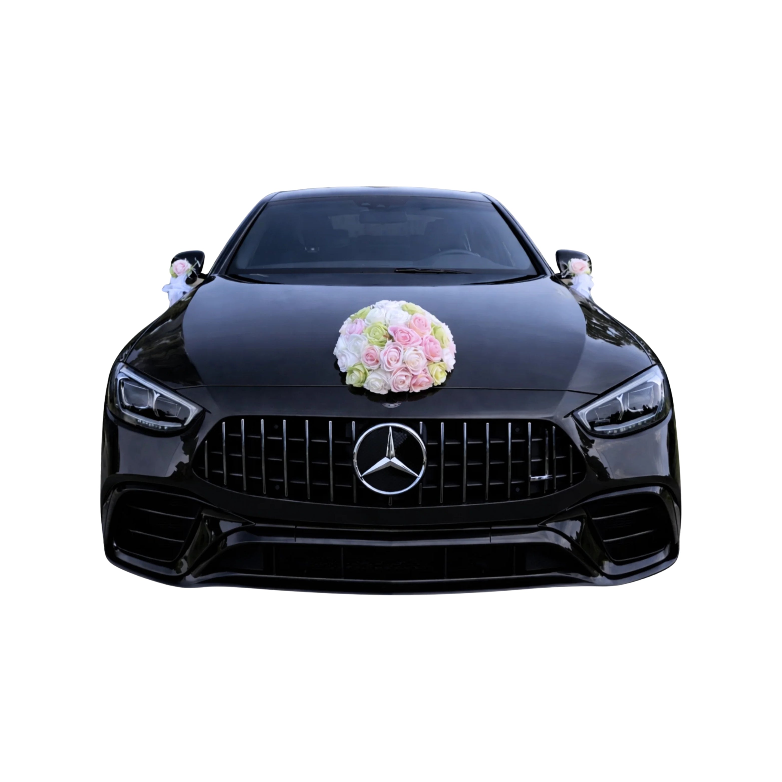 Auto-Hochzeitsschmuck Motorhaube - YVONNE