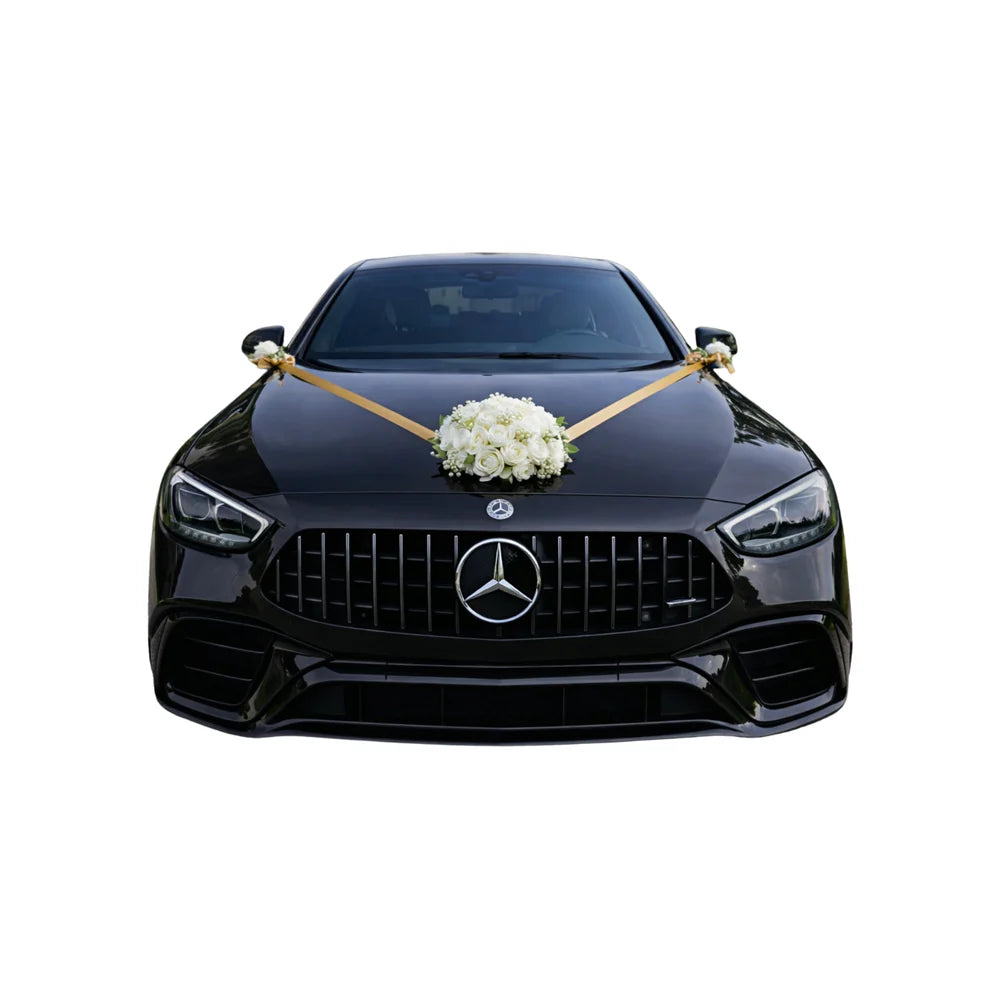 Auto-Hochzeitsschmuck Motorhaube - ZAHANA