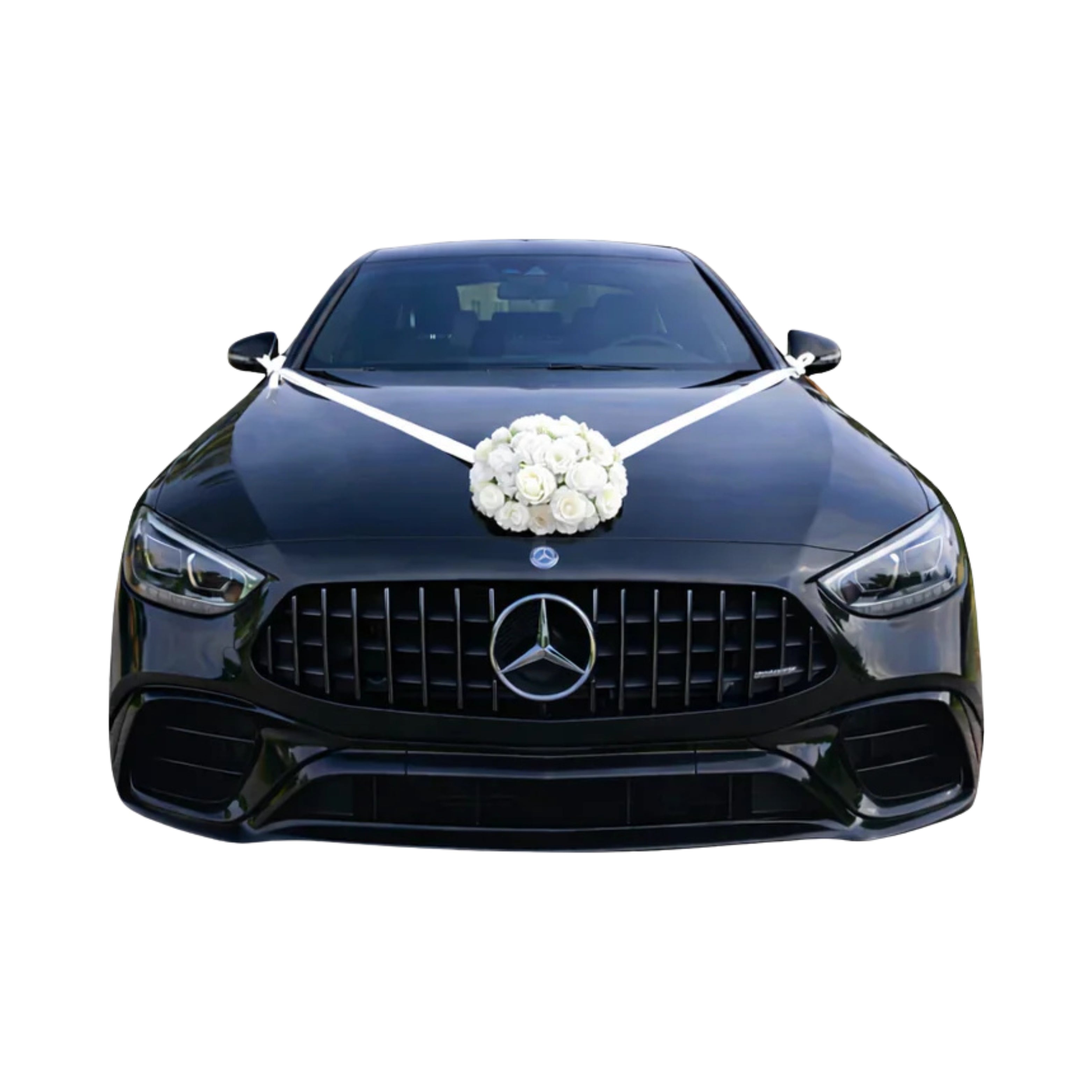 Autoschmuck Hochzeit Blumen Autodeko Motorhaube - RIA