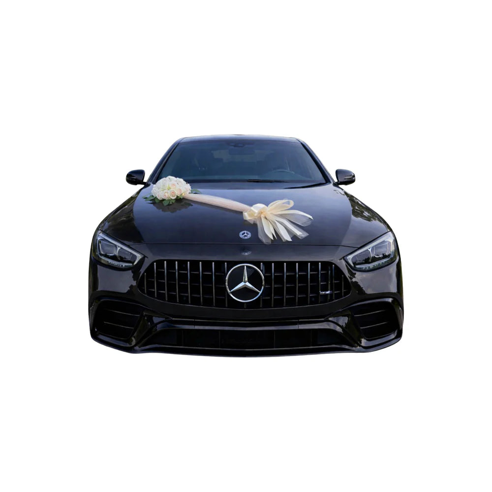 Autoschmuck Hochzeit Blumendeko Motorhaube - ADELE