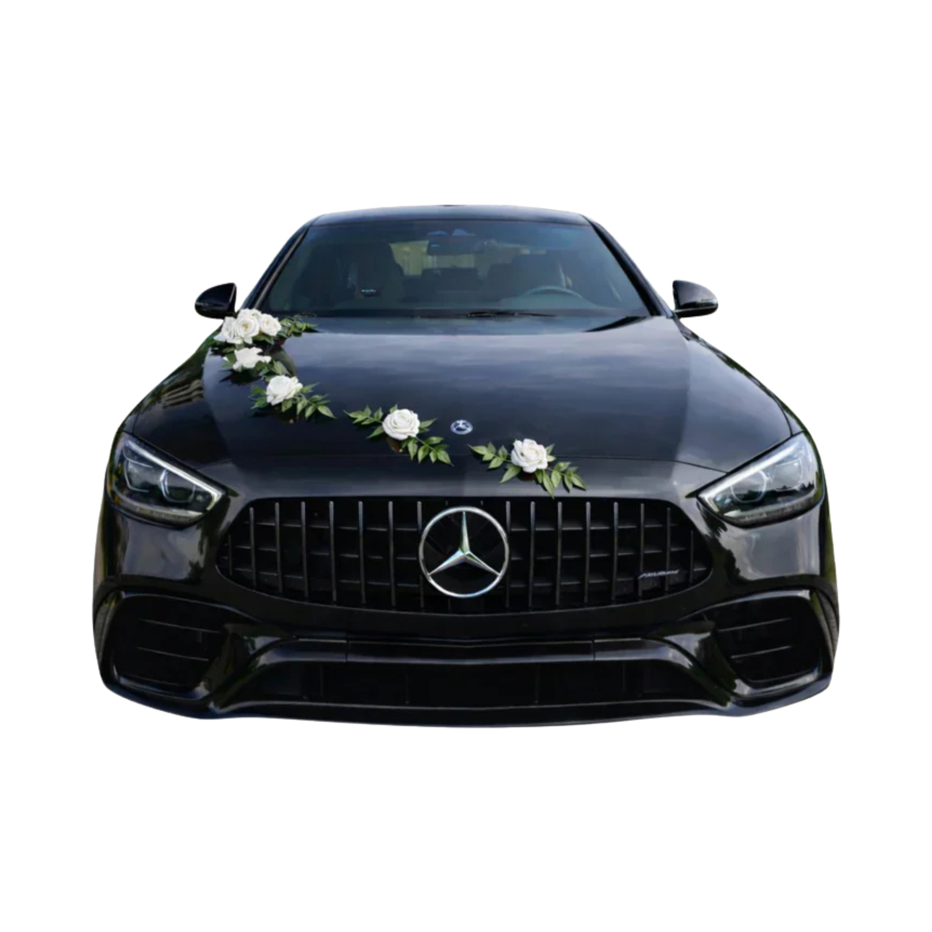 Autoschmuck Hochzeit Blumendeko Motorhaube - CELINE