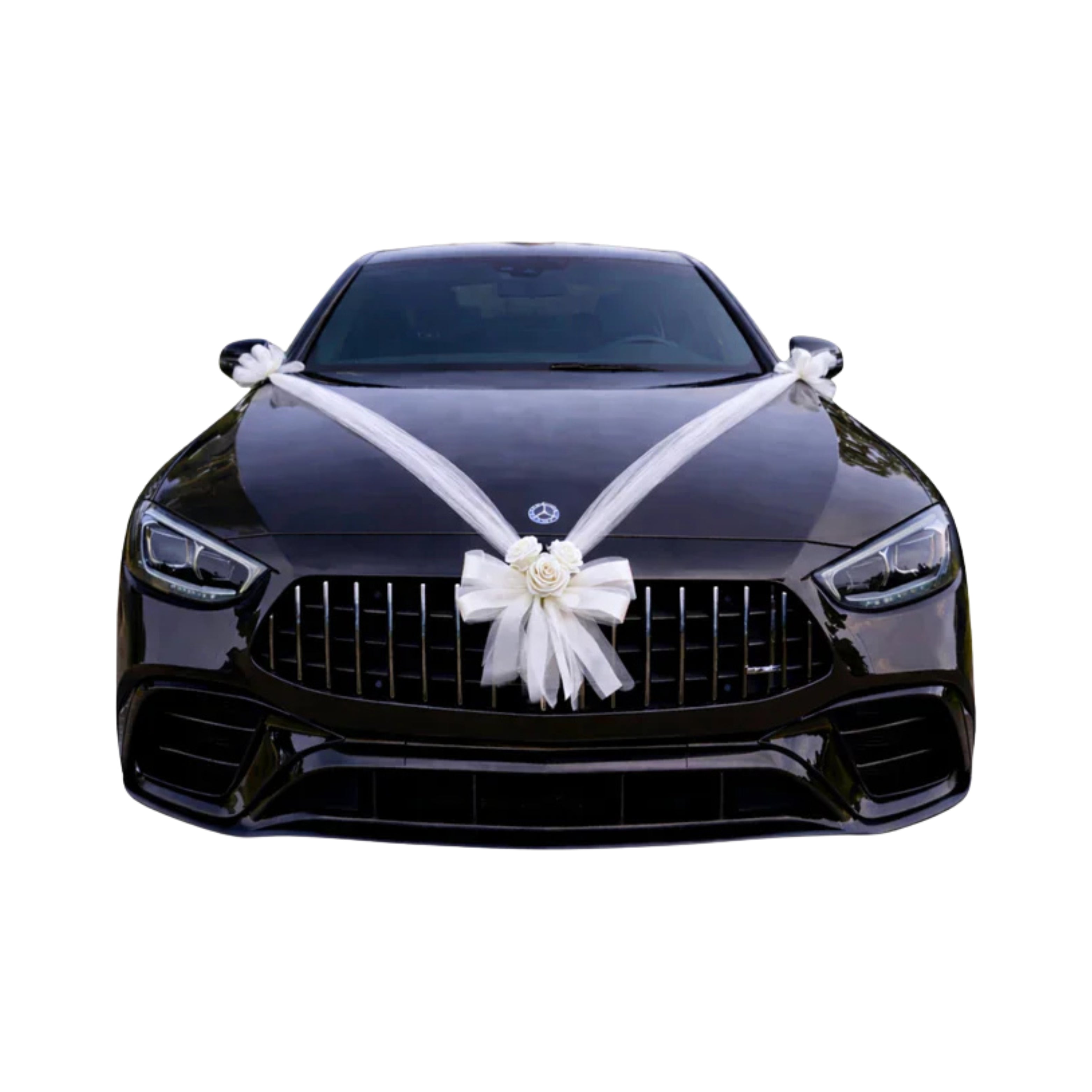 Autoschmuck Hochzeit Blumendeko Motorhaube - CLARA