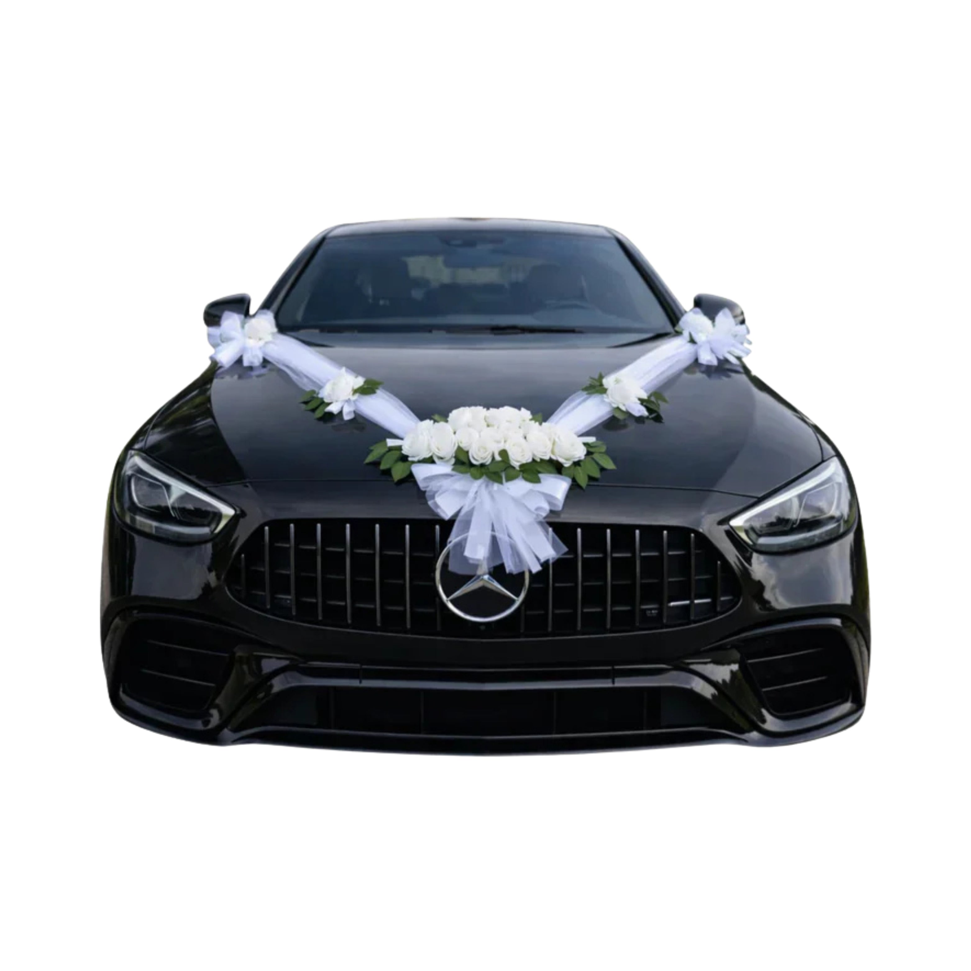 Autoschmuck Hochzeit Blumendeko Motorhaube - DAPHNE