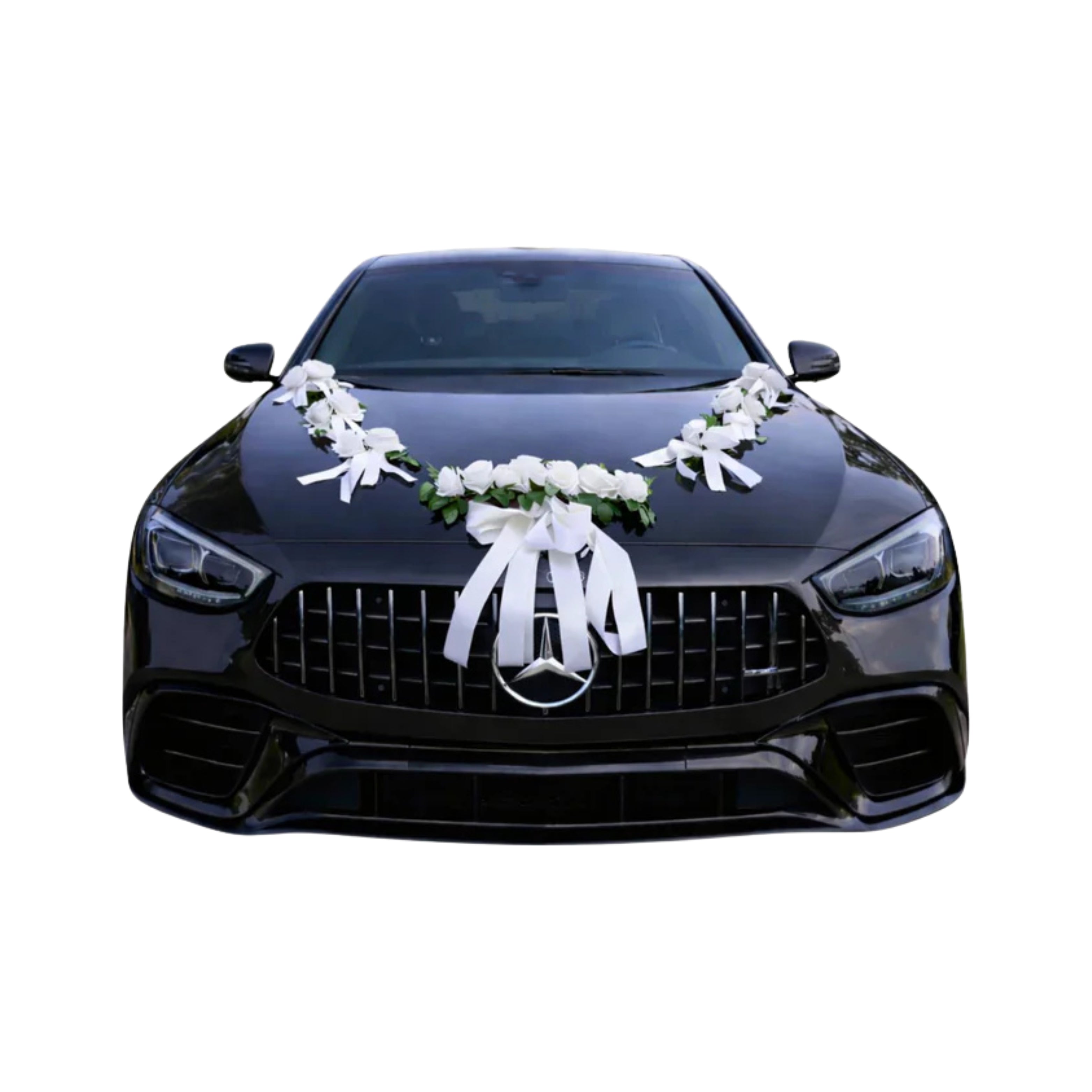 Autoschmuck Hochzeit Blumendeko Motorhaube - MAYCA