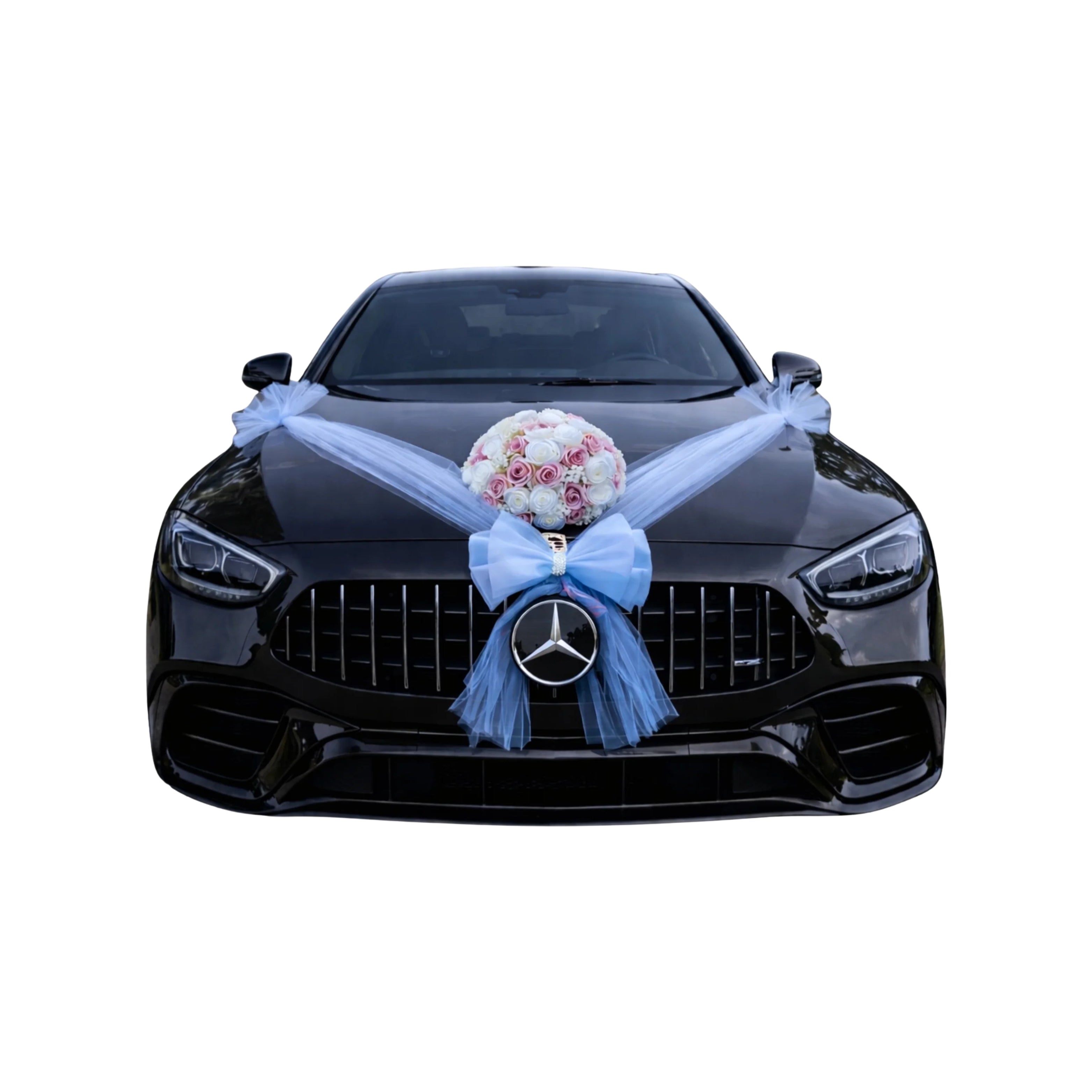 Blumengesteck für die Motorhaube - Macaria