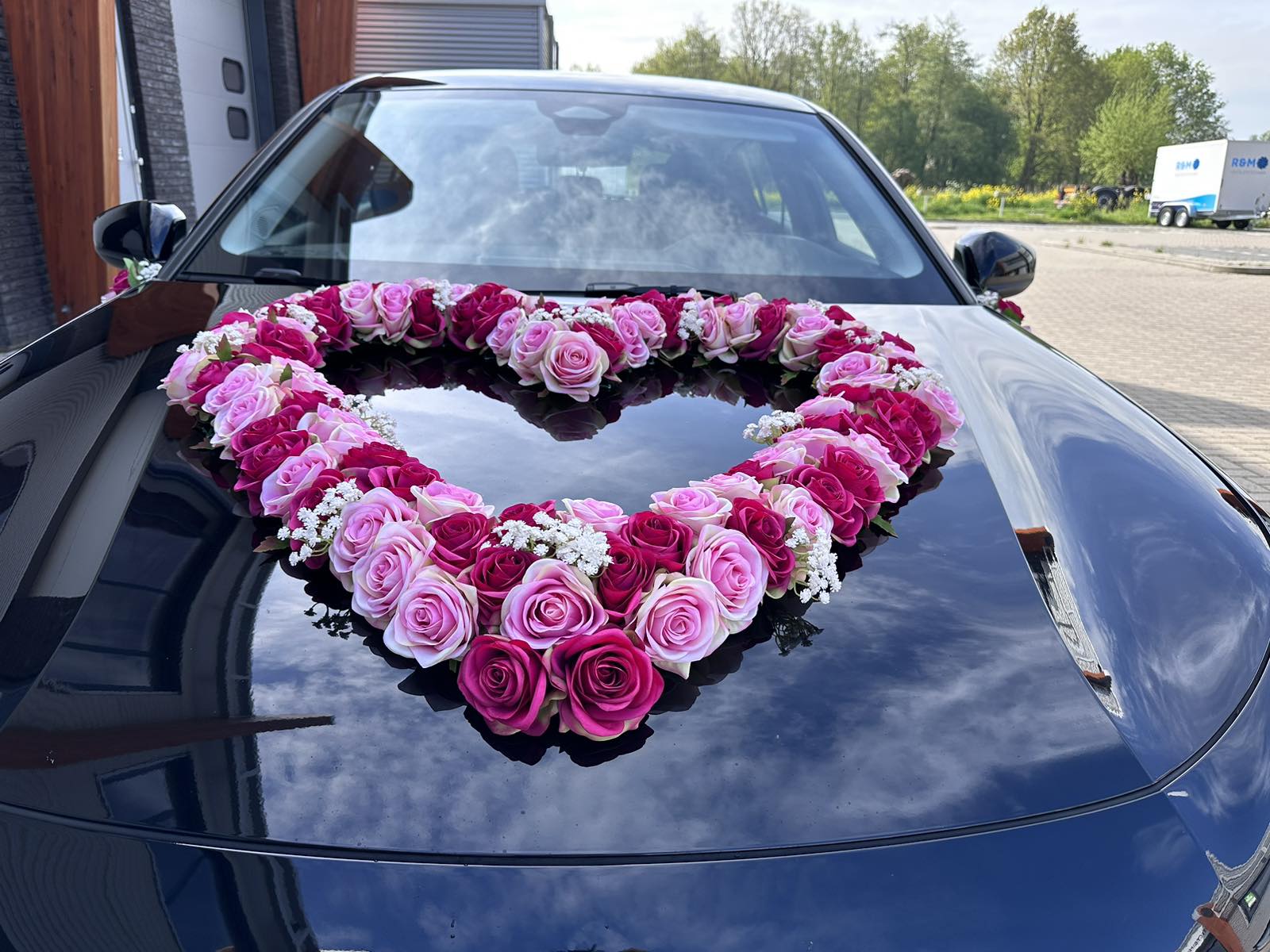 2 Stück Rosa Blumen Niedliche Florale Auto getränkehalter - Temu