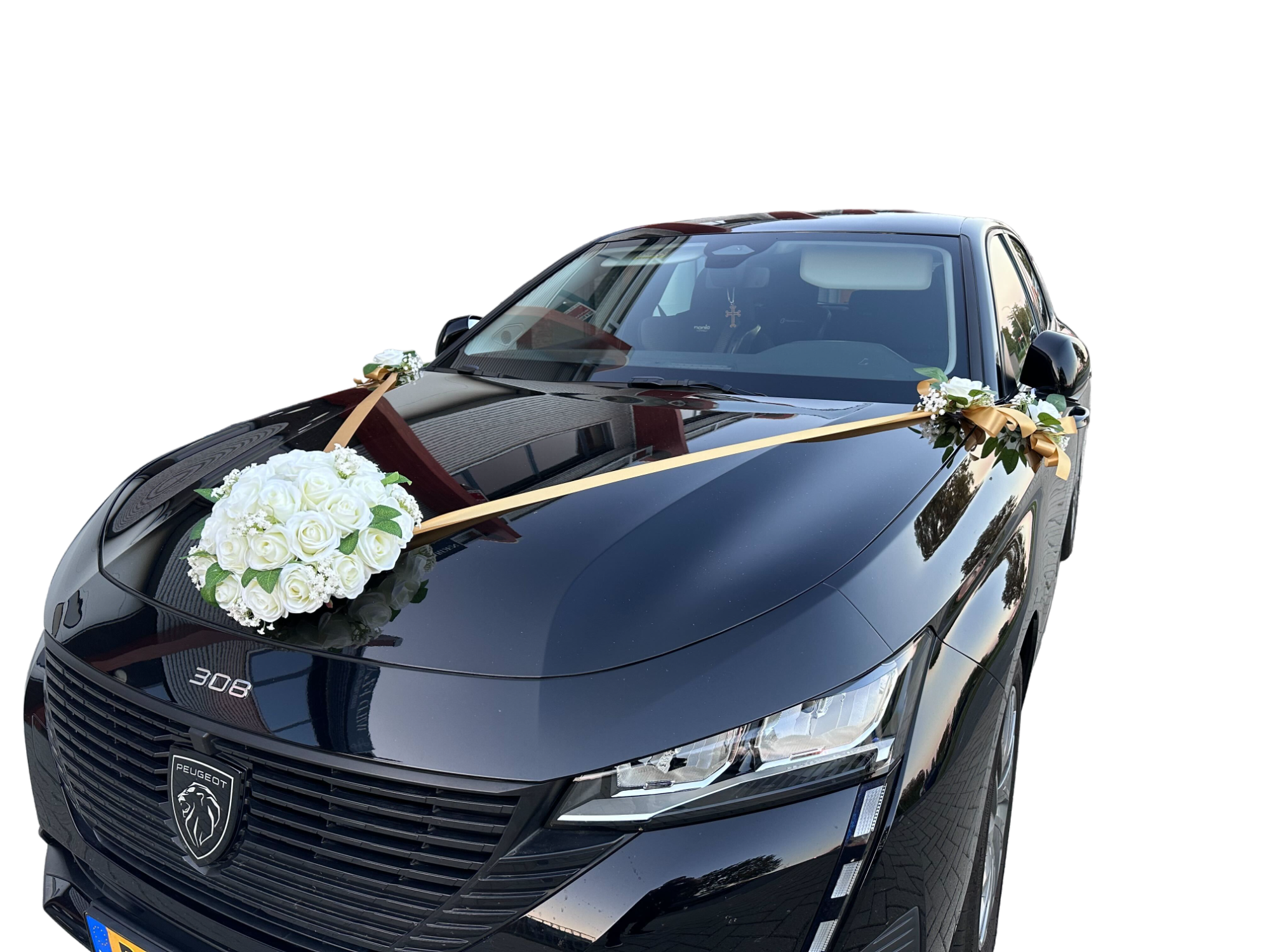 Auto-Hochzeitsschmuck Motorhaube - ZAHANA
