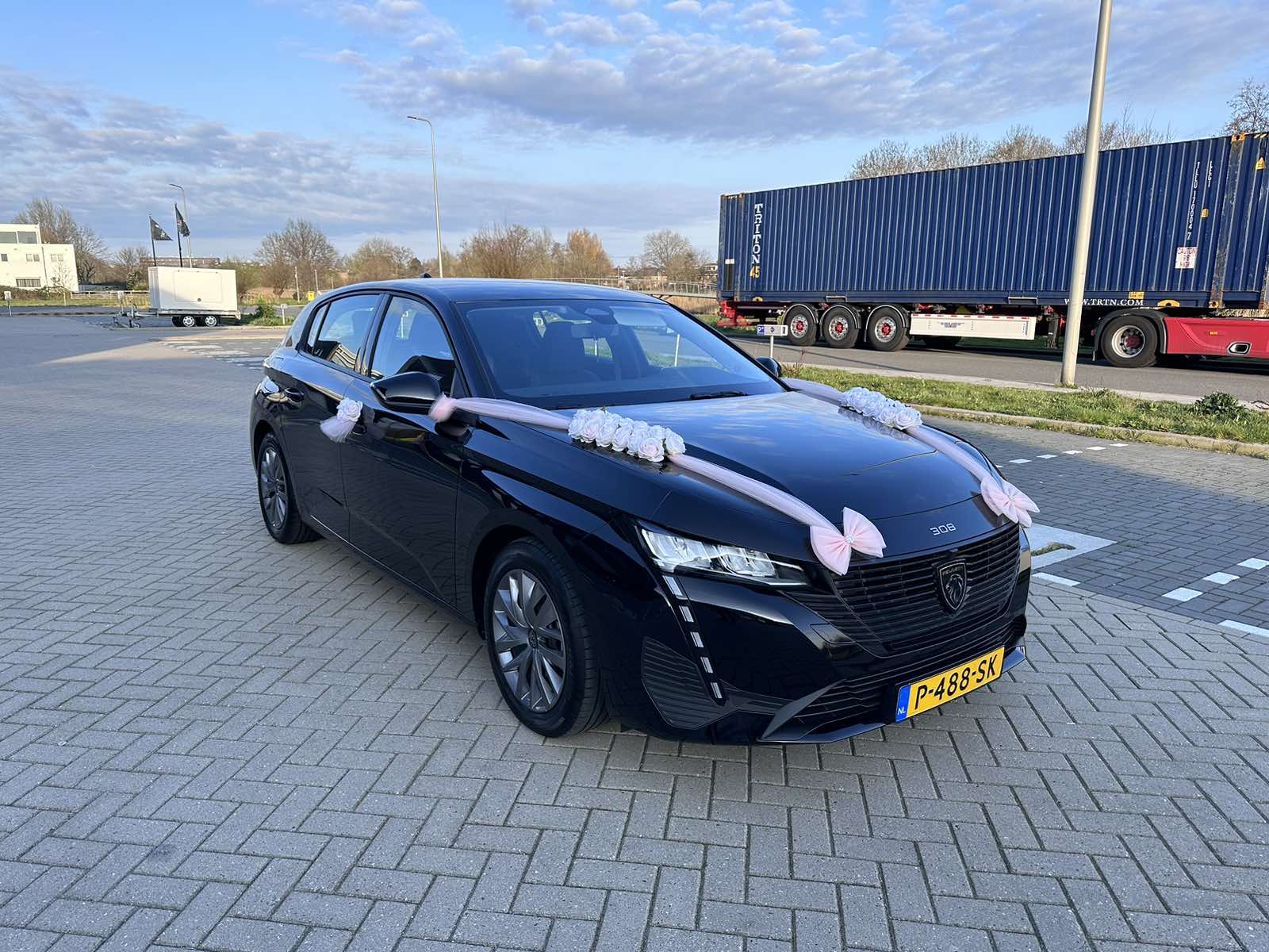 Auto-Hochzeitsschmuck Motorhaube - FLAVIA