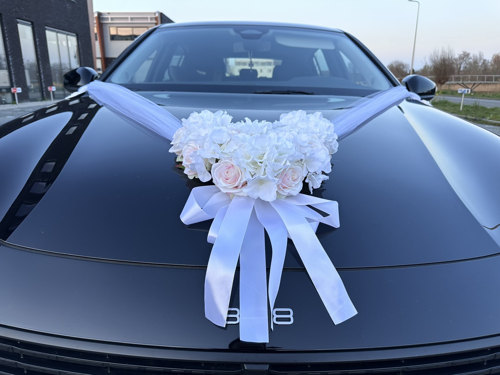 Auto-Hochzeitsschmuck Motorhaube - OLYMPIA