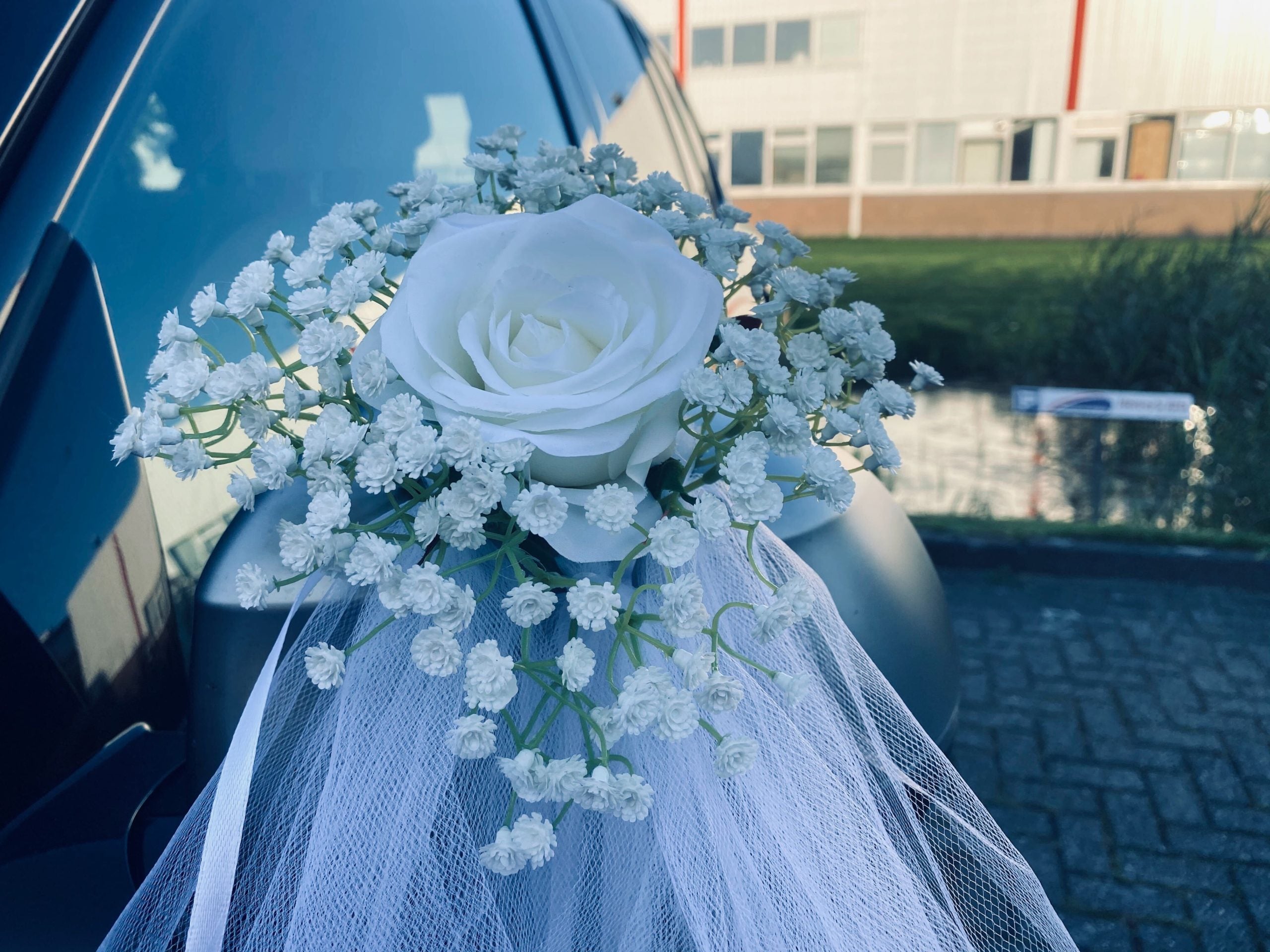 Auto-Hochzeitsschmuck Motorhaube - SANTE